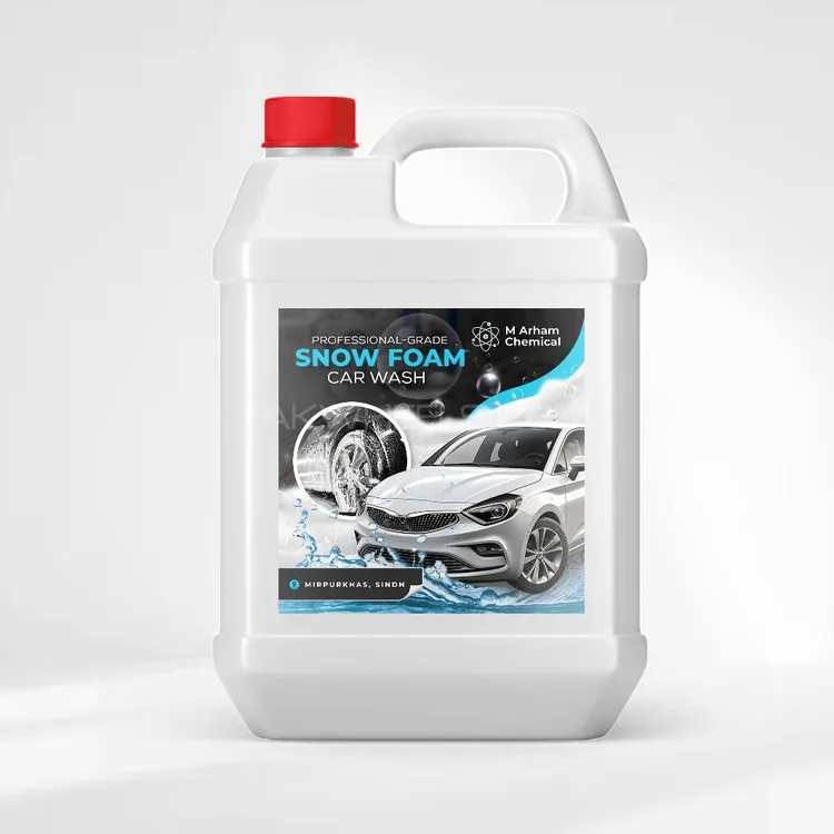 Snow Foam Car Wash Shampoo 5 Litre Cane Different Colours Image-1