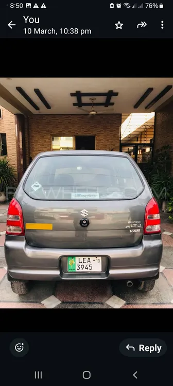 Suzuki Alto 2010 for Sale in Lahore Image-1