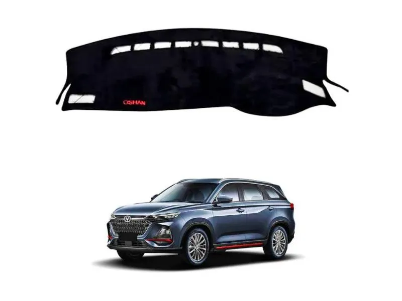 Custom Velvet Dashboard Mat for Changan Oshan X7 – Anti-Slip, Sun Protection & Elegant Interior Cove Image-1
