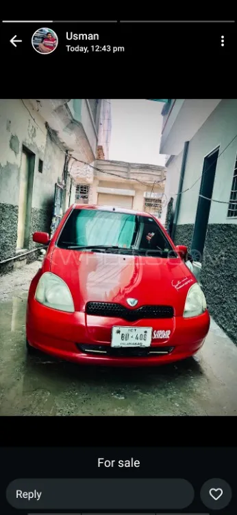 Toyota Vitz 2000 for Sale in Rawalpindi Image-1