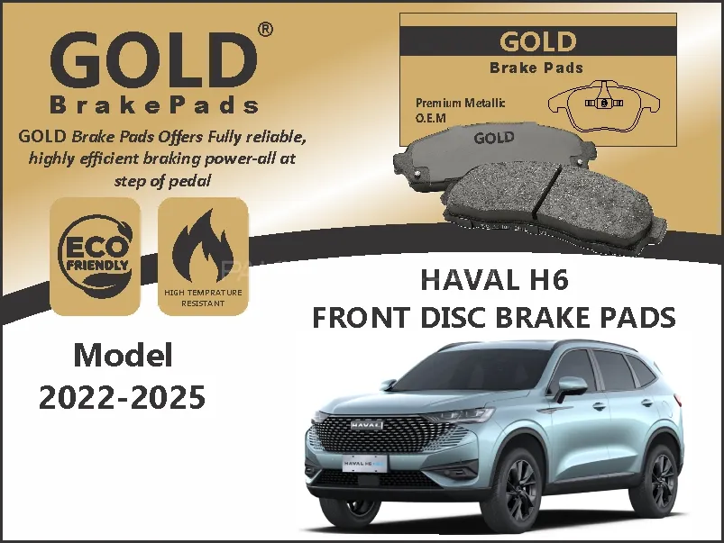 Haval H6 Front Premium Disc Brake Pads  Image-1