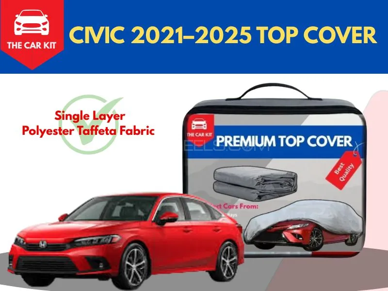 Honda Civic 2021–2025 Top Cover - Single Layer- Premium Quality Image-1