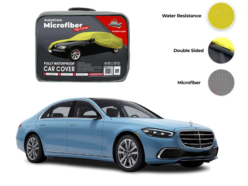  Mercedes S Class Microfiber Car Top Cover - Model 2025 Image-1