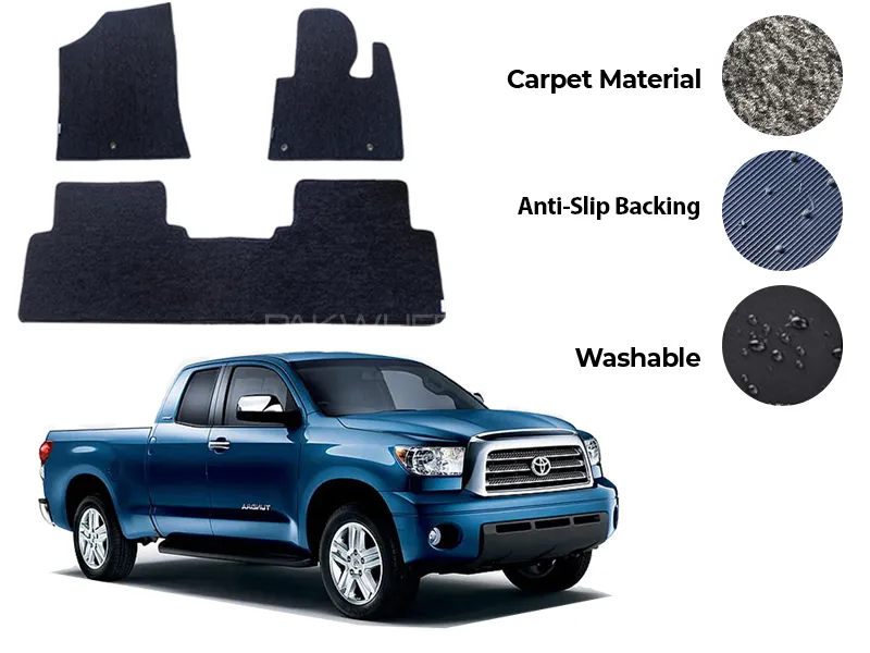  Toyota Tundra  Genuine Fitting Carpet Floor Mat - Model 2007-2013 Image-1