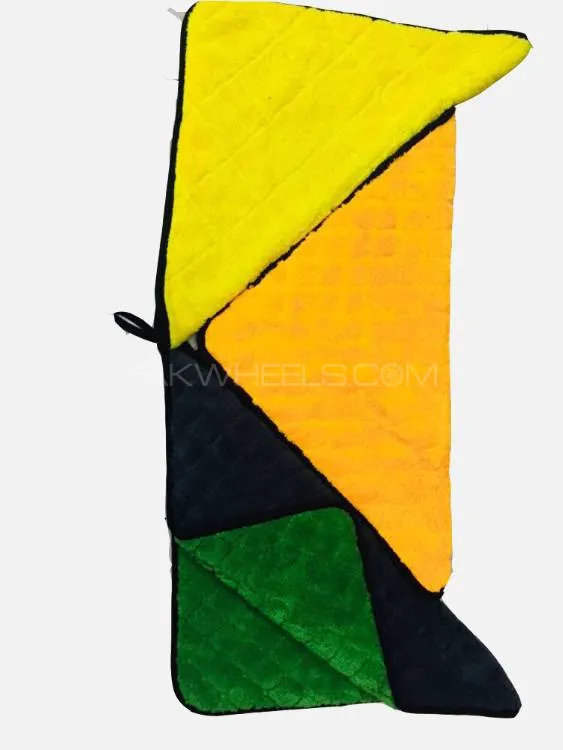 ULTRA SUPER PLUSHED MICROFIBER TOWELS BUNDLE OF 3 - 40CM X 40CM - 850GSM - TOP QUALITY Image-1