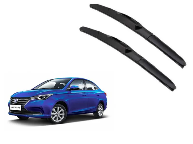 Changan Alsvin Windshield Wiper Blades – OEM Fit | Silent Wipe | Graphite Rubber | Streak-Free Visib Image-1