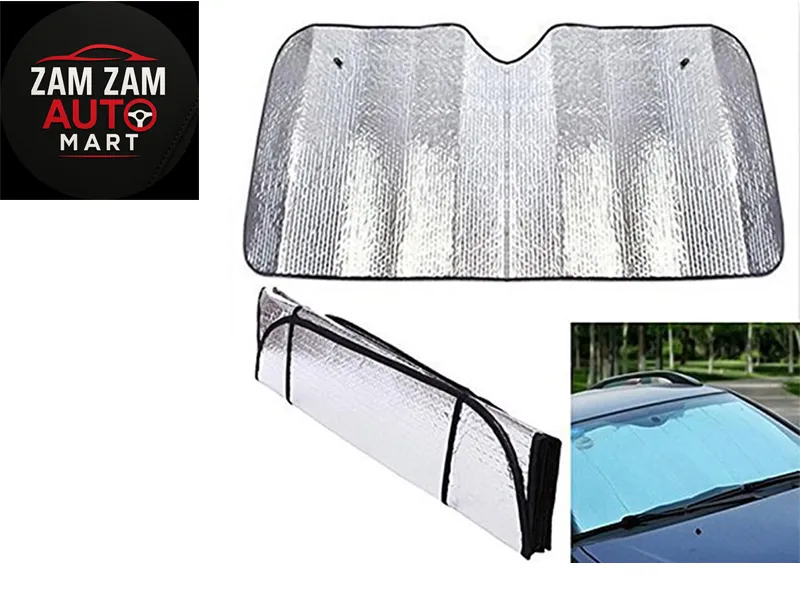 foldable reflective sun shade for car Image-1