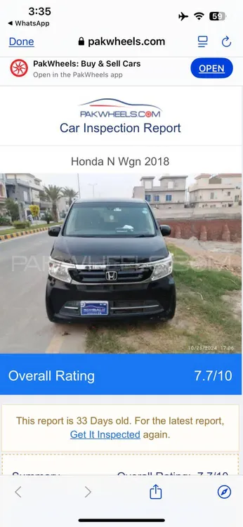 Honda N Wgn 2018 for Sale in Lahore Image-1