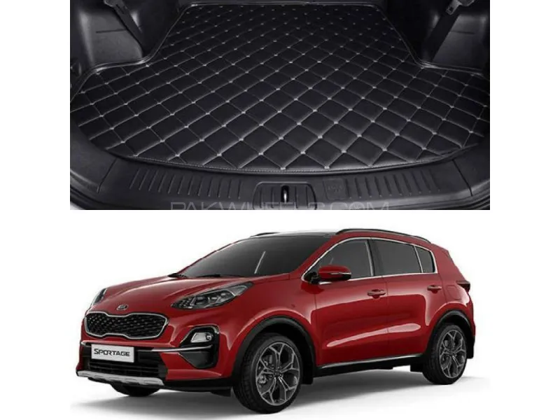 Kia Sportage 7D Trunk Mat Black Image-1