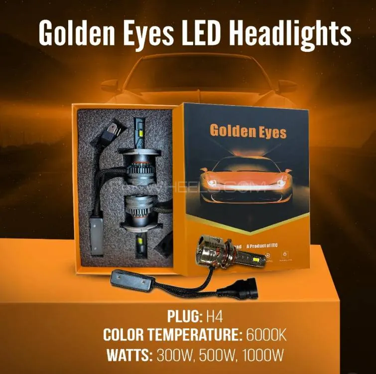 GOLDEN EYES Led Light 500 Watt with warranty Model H:4 colour Temperature 6000 K Image-1