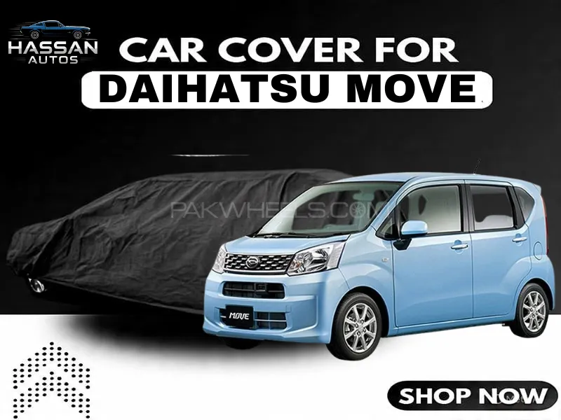 Daihatsu Move Parachute Top Cover – Lightweight, Waterproof & Durable Protection Image-1