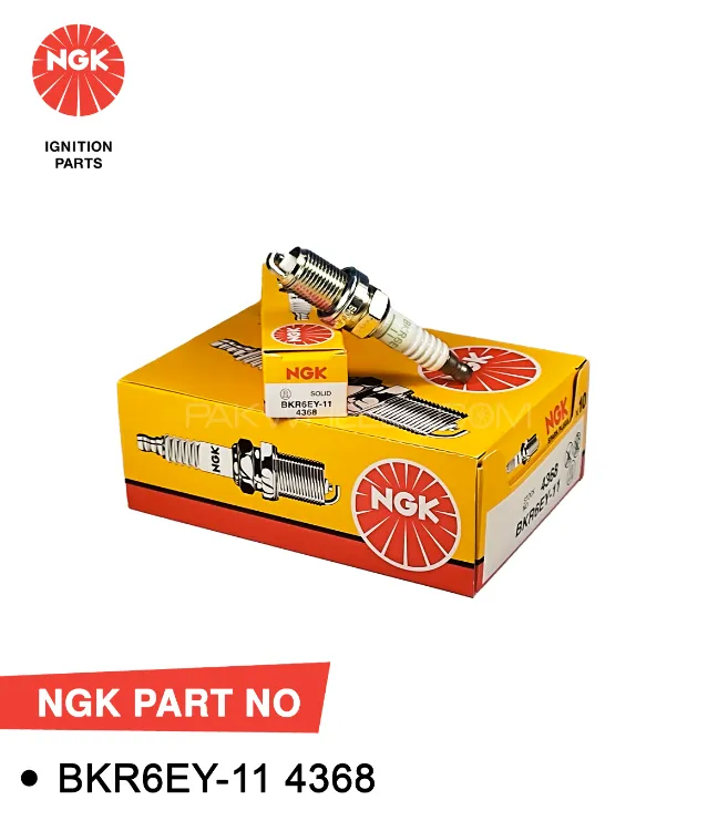 NGK Spark Plug for Toyota Corolla, 1300cc, 2002-2022, (BKR6EY11) (Japan-Single Pc) Image-1