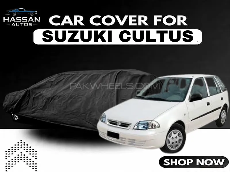 Suzuki Cultus Parachute Top Cover – Lightweight, Waterproof & Durable Protection Image-1