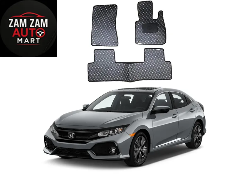 Honda Civic  Floor Mat  Model 2017-2021 Image-1