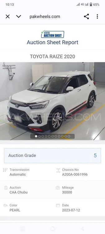 Toyota Raize 2020 for Sale in Swabi Image-1