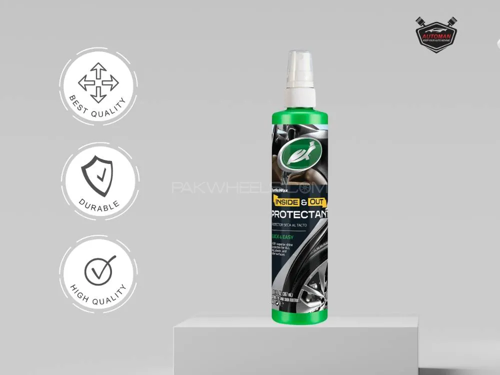 Turtle Dashboard Protectant 307ml – Shine & UV Protection for Car Interior Image-1