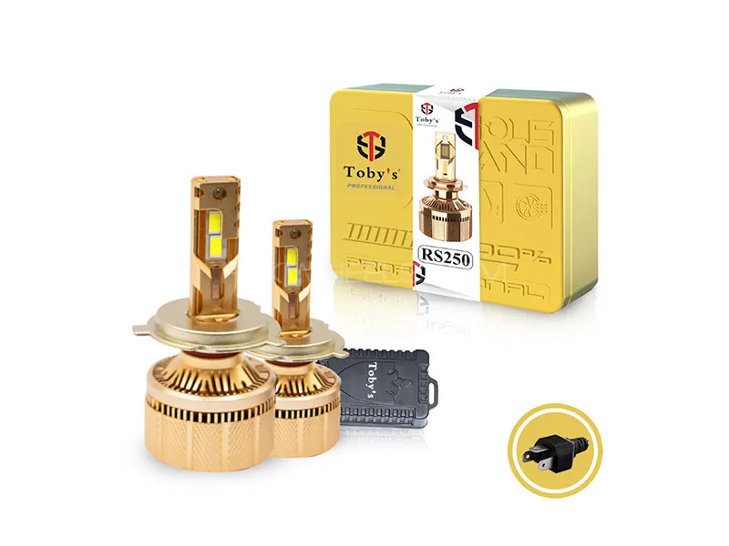 Toby's RS250 Car Led Headlight 500W - 50000LM (1 Year Warranty) H4 Image-1