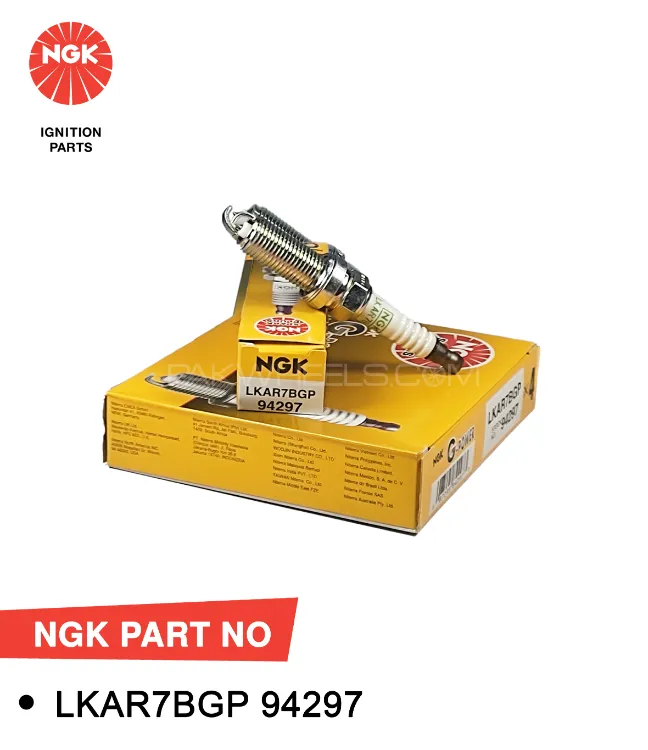 NGK Spark Plug for Toyota Corolla, 1ZR/2ZR, 1600/1800cc, 2014-2025 (ILKAR7BGP) (Thailand -Single Pc) Image-1