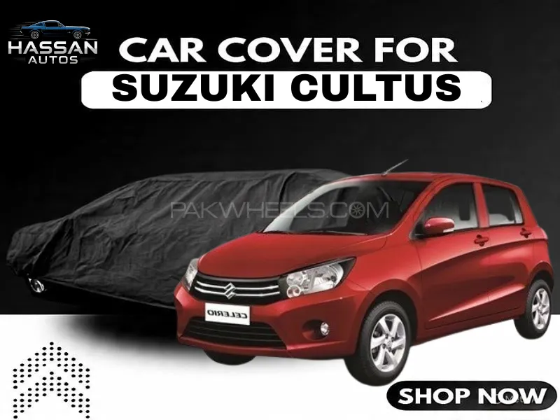 Suzuki Cultus Top Cover 2017-2019 – Waterproof & Scratch-Resistant Parachute Fabric Image-1