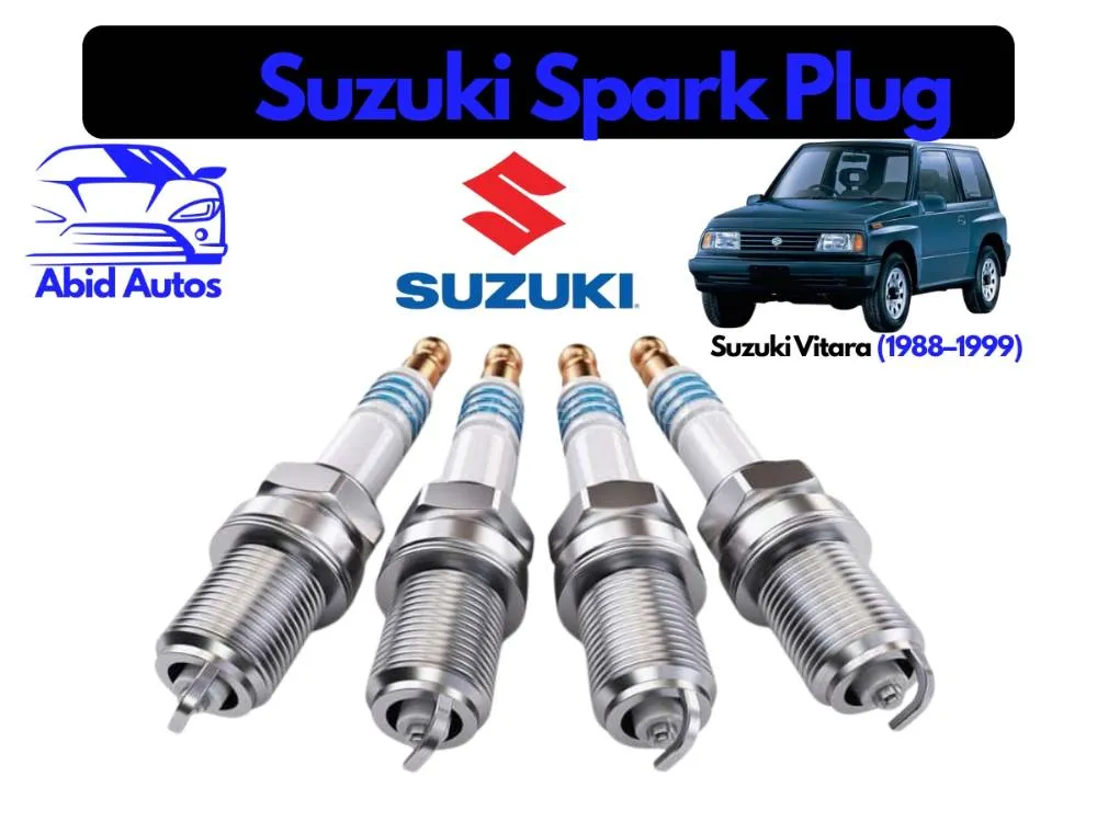Spark Plugs (4 Pieces) for Suzuki Vitara (1988–1999) – Reliable Engine Ignition Image-1