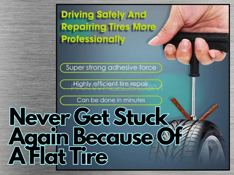 Tire Puncture Repair Kit for Tubeless Tire | Motor cycle | Car Image-1