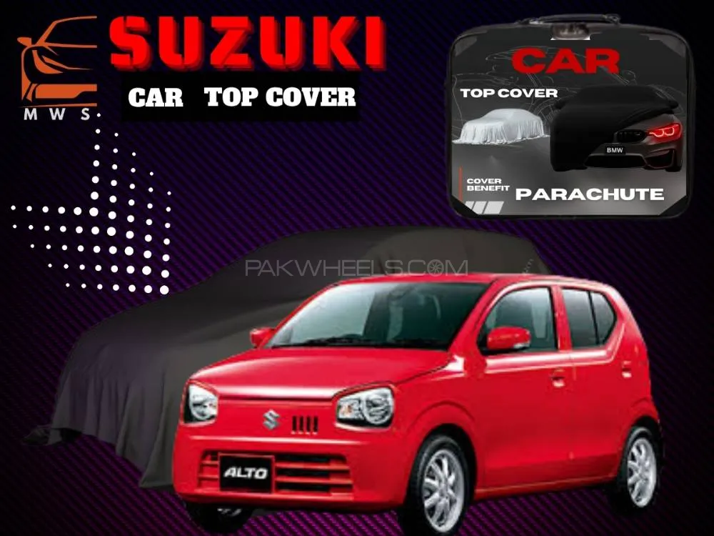 Suzuki Alto 2016–2022 Top Cover | Single Layer | Waterproof Parachute | Premium Protection Image-1