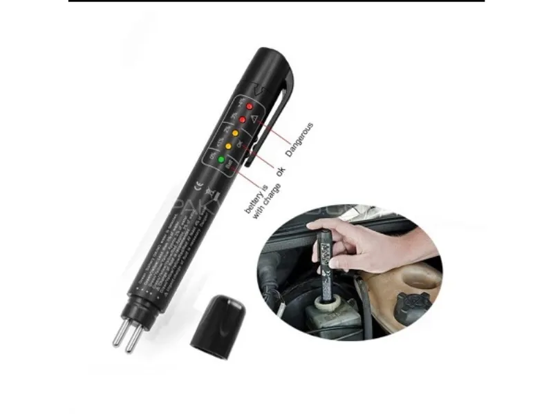 Brake Fluid Tester LED Car Vehicle Auto Automotive Testing Tool Brake Fluid Tester Pen Image-1