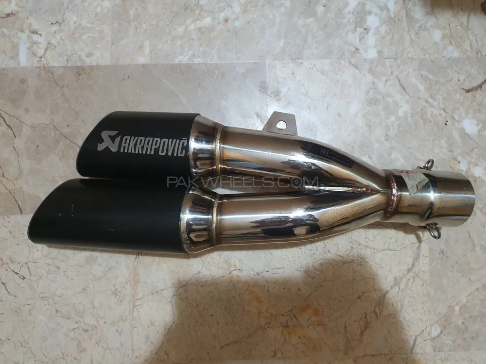 Akrapovic Exhaust Double Tip Image-1