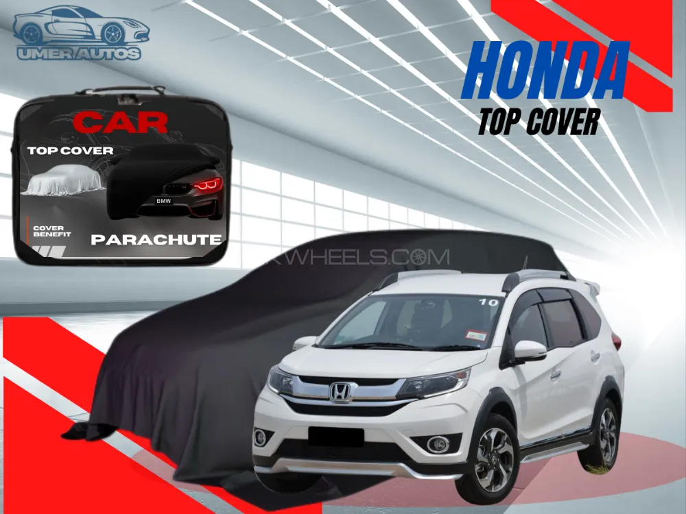 Honda BR-V 2017–2023 Car Top Cover | Black | Waterproof Parachute | Scratch Resistant Image-1