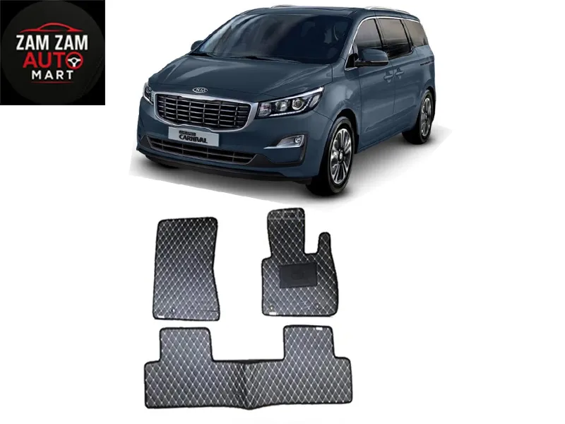 Kia Grand Carnival  Floor Mat 6PCS - Model 2018-2020 Image-1
