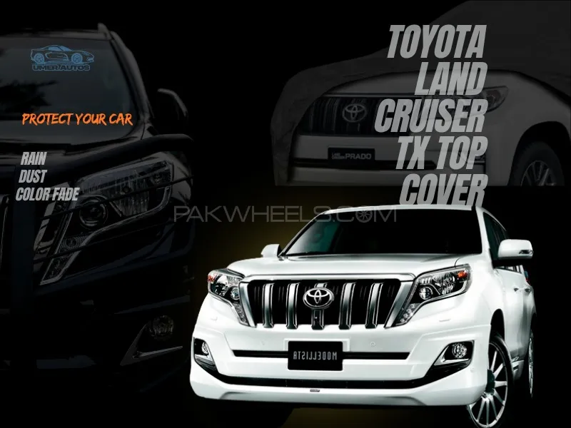 Toyota Land Cruiser TX Top Cover | Double Layer | Waterproof | Premium Quality | Scratch Resistant Image-1