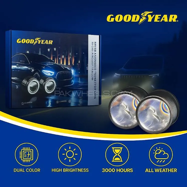 Goodyear Bi-Led Advanced Projector Lens 3-Color ( For Suzuki) Image-1