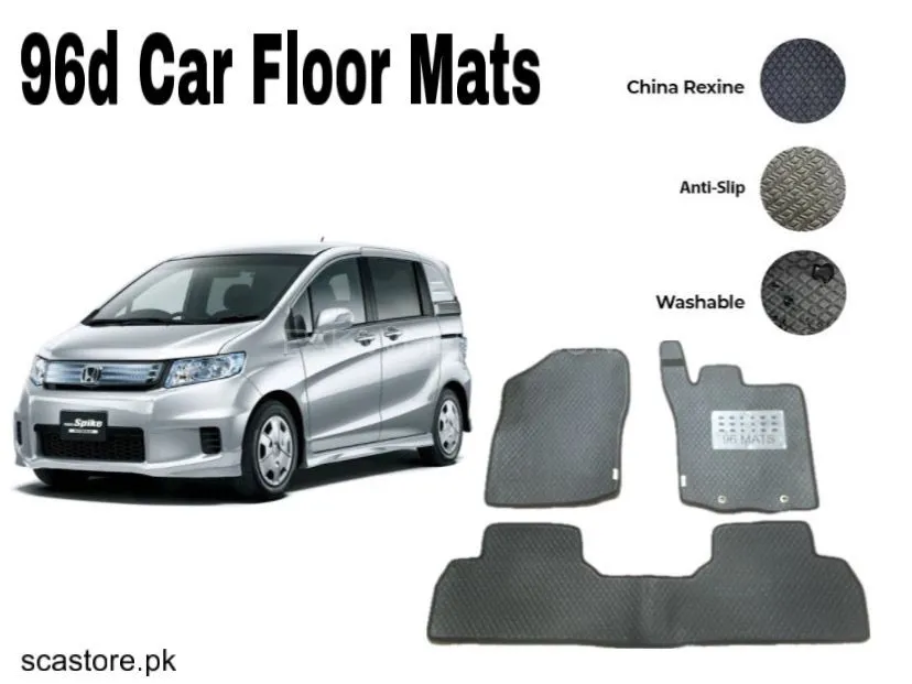 Honda Spike 96 Car Floor Mats – Premium Leatherite Mats for Ultimate Protection & Luxury Image-1