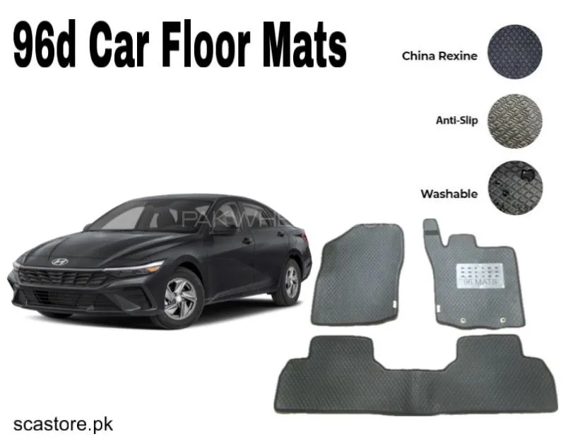 Hyundai Excel96 Car Floor Mats – Premium Leatherite Mats for Ultimate Protection & Luxury Image-1