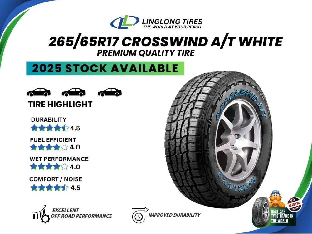 Ling Long Tyre 265/65R17 CROSSWIND AT Image-1