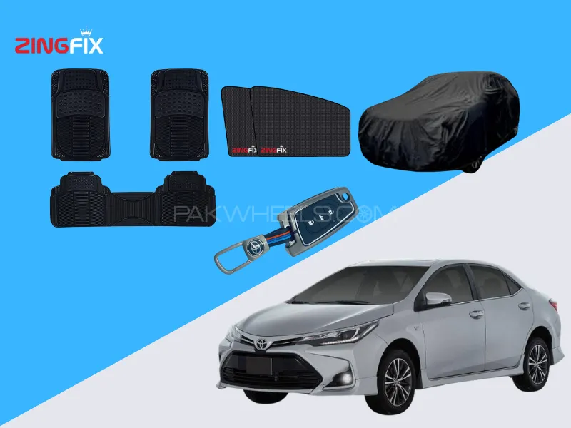 4 in 1 Bundle for Toyota Corolla 2015-2025 Grande 1.8CC Image-1