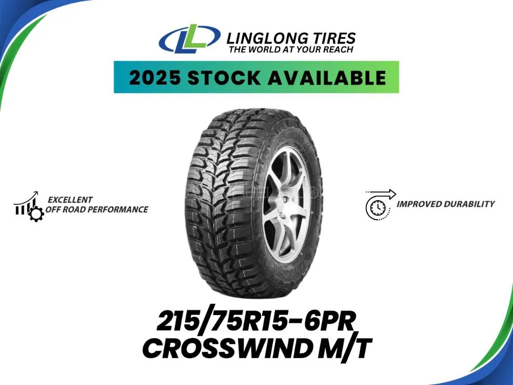 Ling Long Tyre 215/75R15-6PR MT CROSS WIND Image-1