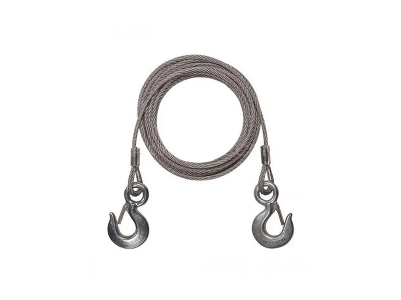 Emergency Towing Steel Wire Rope – 6mm Heavy Duty Tow Cable Image-1