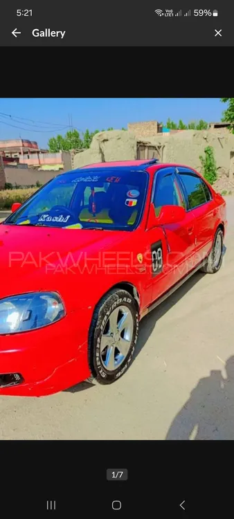 Honda Civic 2000 for Sale in Peshawar Image-1