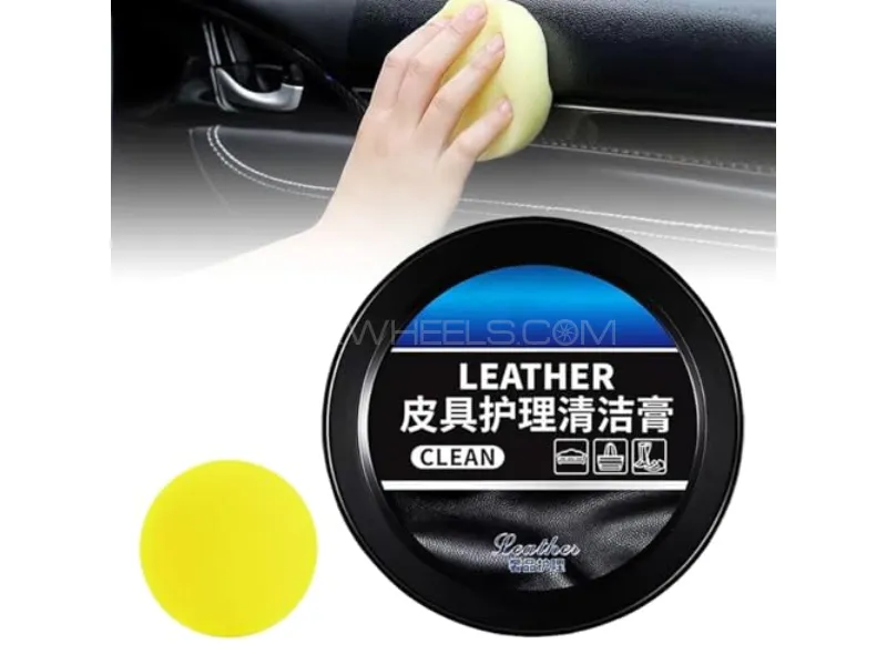 Leather Cleaning and Care Wax – Premium Leather Conditioner & Restorer Image-1