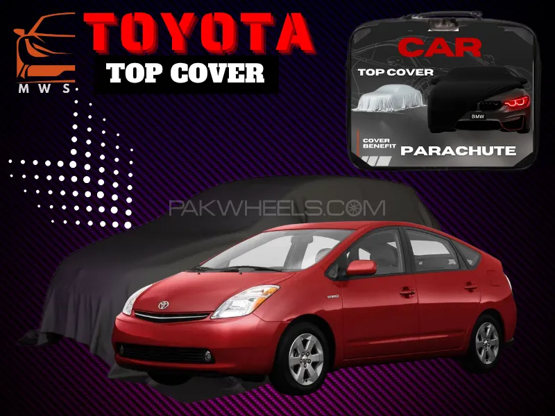 Toyota Prius 2003–2009 Top Cover | Parachute Material | Waterproof | Premium Quality  Image-1