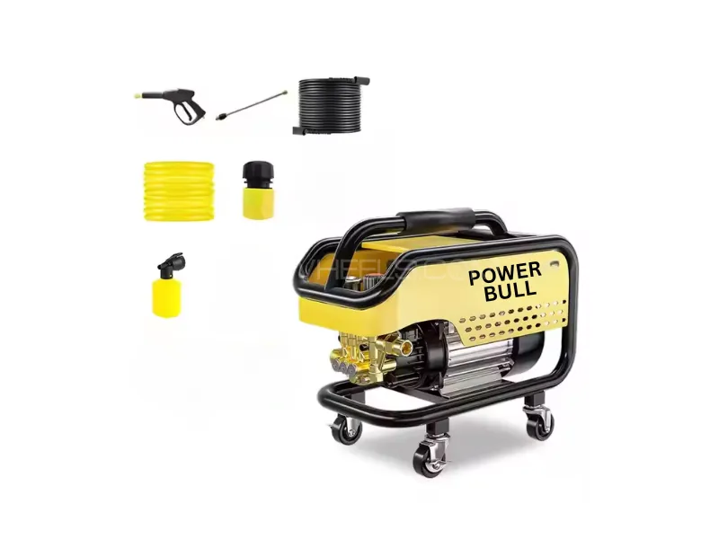 Power Bull High-Pressure Washer Jet 1350W – Electric Washing Machine & Car Cleaner Image-1