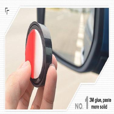 3R 1 Pair Blind Spot Mirrors Vehicle Rear View Wide Angle Round Convex Mirror 3R 1 Pair Blind Spot Mirrors Vehicle Rear View Wide Angle Round Convex Mirror