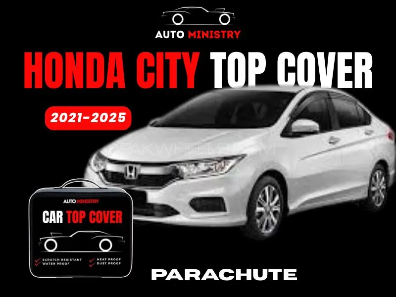 Honda City 2021-2025 Parachute Top Cover | Waterproof | Scratch-Resistant | Durable Stitching Image-1