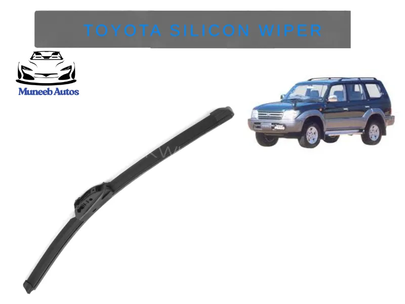 Silicon Aero Design Soft Wiper Blade Set for Toyota Prado 1996–2002 – Premium Quality Image-1