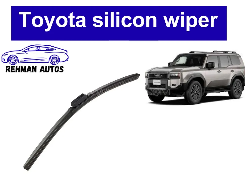 Silicone Aero Wiper Blades (Set) for Toyota Prado 2024–2025 – Premium Quality Image-1
