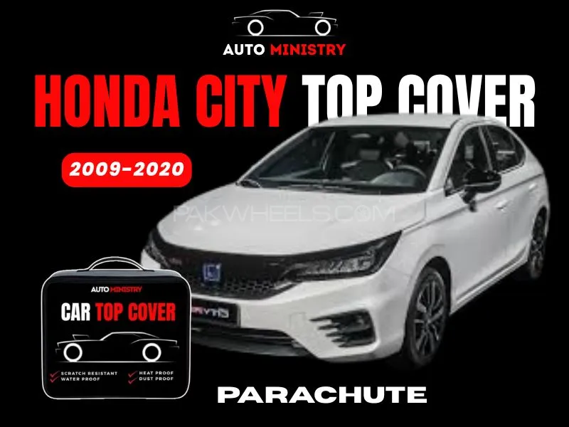 Honda City 2009-2020 Parachute Top Cover | Waterproof | Scratch-Resistant | Durable Stitching Image-1