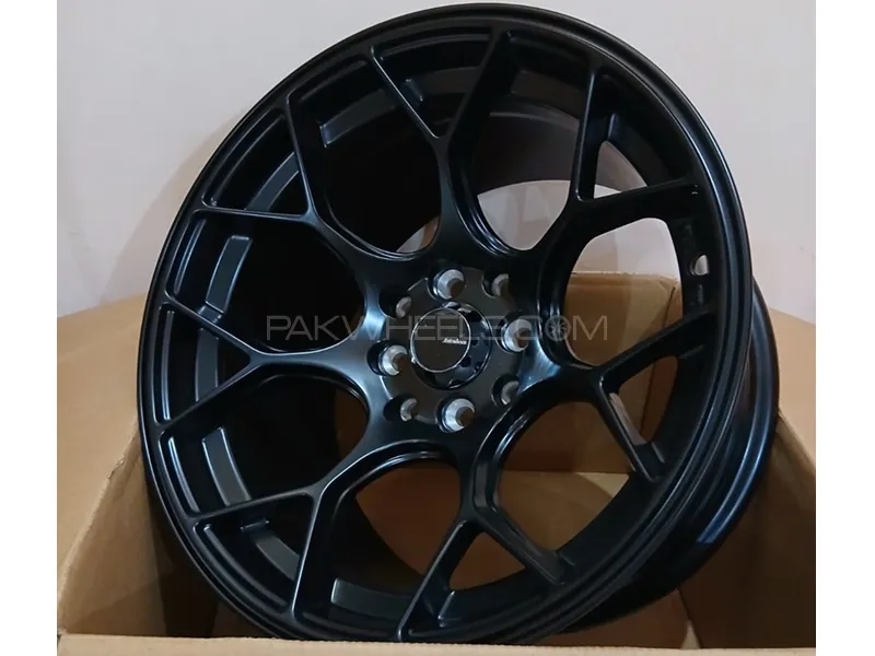 Brand New Shogun Style 15" Concave Wheels Alloy Rims Black 4 Pcs Set Image-1
