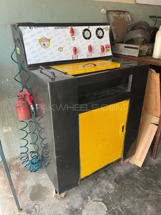 Catalytic converter cleaning machine  Image-1