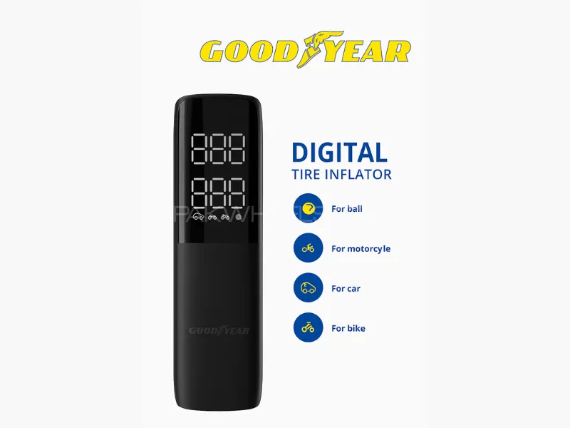 Goodyear Digital Tire Inflator Image-1